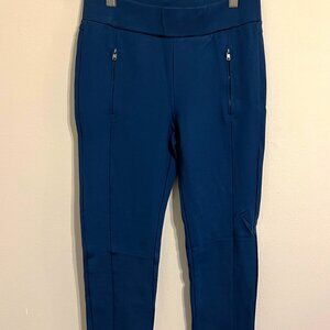 Sentimental New York Teal Blue Straight Leg Dress Pants Women's Size S